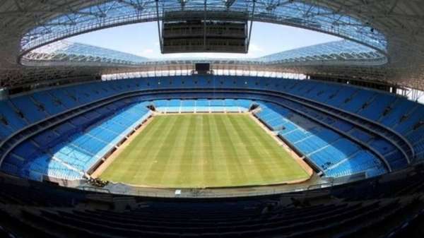 Arena do Grêmio - Porto Alegre - Capacidade aproximada: 56.000 espectadores