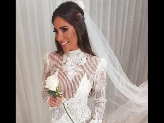 Vestido de noiva de Romana Novais