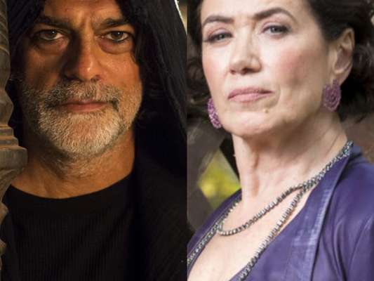Na novela 'O Sétimo Guardião', Murilo (Eduardo Moscovis) irá espionar Valentina (Lília Cabral) e Sampaio (Marcello Novaes) na forma do gato Léon.
