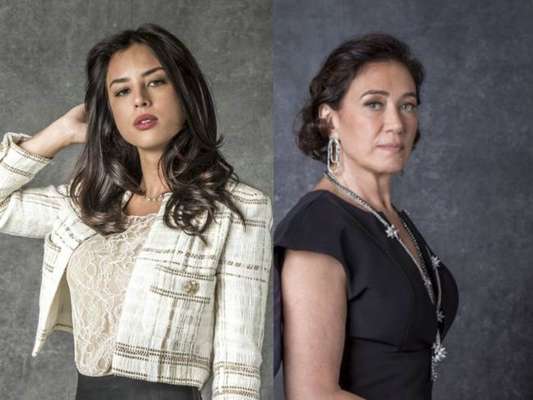 Em "O Sétimo Guardião", Laura (Yanna Lavigne) morre e Valentina (Lília Cabral) manda sumir com o corpo