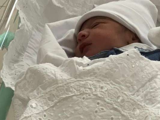 Caroline Marchezi compartilhou uma foto de Miguel, seu filho com Felipe Araújo