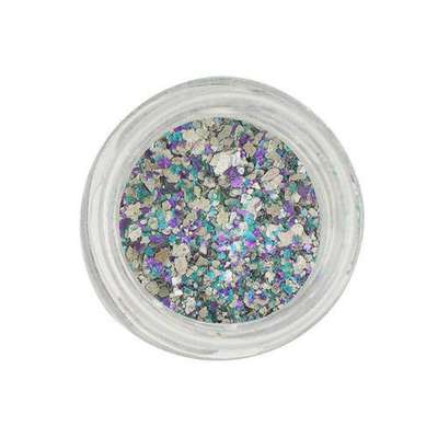 Glitter para o carnaval - Glitter Natural e Biodegradável 1g tonalidade Sereia, Pura Bioglitter, R$11,50 vendido no Submarino e Lojas Americanas