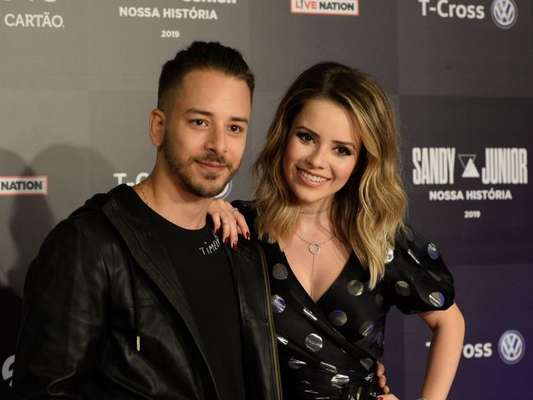 Sandy e Junior fazem coletiva em São Paulo para anunciar turnê Nossa História nesta quarta-feira, dia 13 de março de 2019