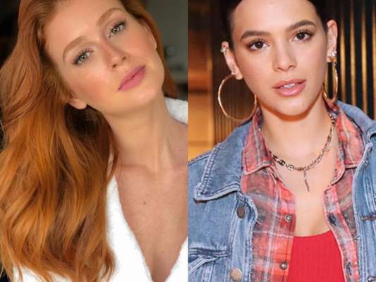 Marina Ruy Barbosa faz apelo diante de comparações com Bruna Marquezine nesta quinta-feira, dia 14 de março de 2019