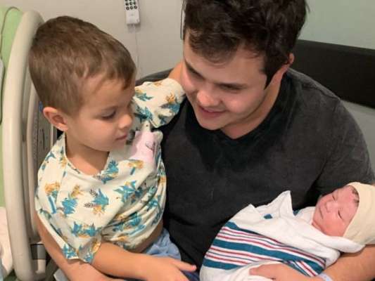 Matheus, da dupla com Kauan, comemorou o nascimento do segundo filho nesta quarta-feira, 13 de março de 2019