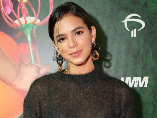 Bruna Marquezine falou sobre mensagem do ex-namorado Neymar durante estreia do espetáculo 'Ovo', do Cirque du Soleil, na noite desta quinta-feira, 21 de março de 2019