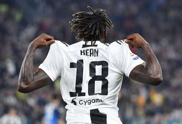 Sem CR7, Juventus vence Empoli com gol de Moise Kean