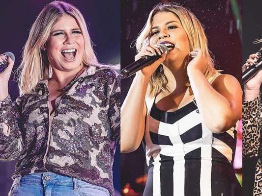 Marilia Mendonça combina moda, tendência e estilo em looks