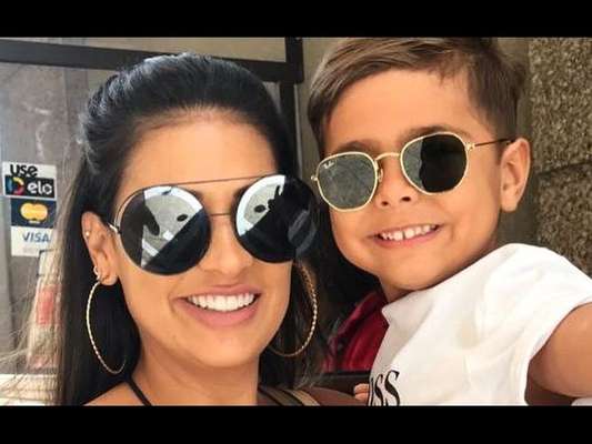 Filho de Simone, Henry vai a festinha com look Gucci de R$2,8 mil nesta quarta-feira, dia 17 de abril de 2019