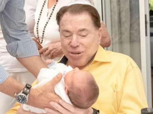 O pequeno Senor, neto caçula de Silvio Santos, foi circuncidado neste domingo, 21 de abril de 2019