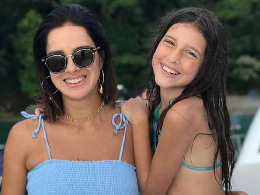 Bruna Marquezine? Vera Viel é trollada pela filha Maria por semelhança com atriz em vídeo nesta quarta-feira, dia 08 de maio de 2019