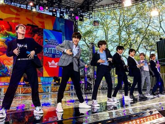 Confira o que rolou na apresentação do BTS no Good Morning America