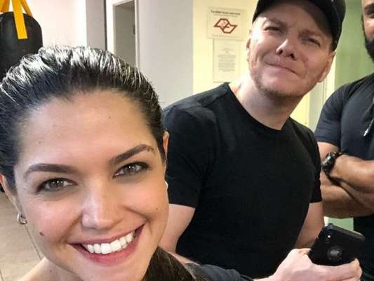 Michel Teló ganha elogio de Thais Fersoza em foto após treino juntos nessa segunda-feira, dia 10 de junho de 2019