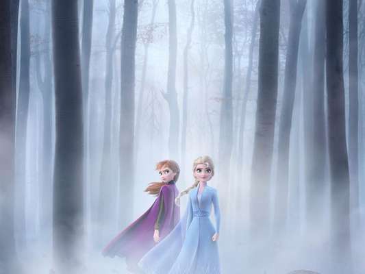 "Frozen 2": Anna e Elsa ganham destaque em novo pôster da animação
