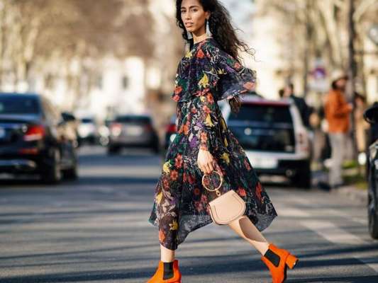 10 formas de usar o vestido com botas no inverno