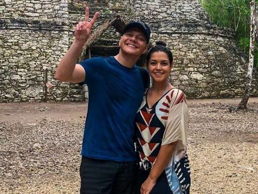 Thais Fersoza manda recado sobre filhos após aventura com Michel Teló no México nesta sexta-feira, dia 14 de junho de 2019