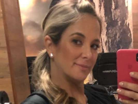 Ticiane Pinheiro exibe barriga de gravidez em treino fitness nesta terça-feira, dia 09 de julho de 2019