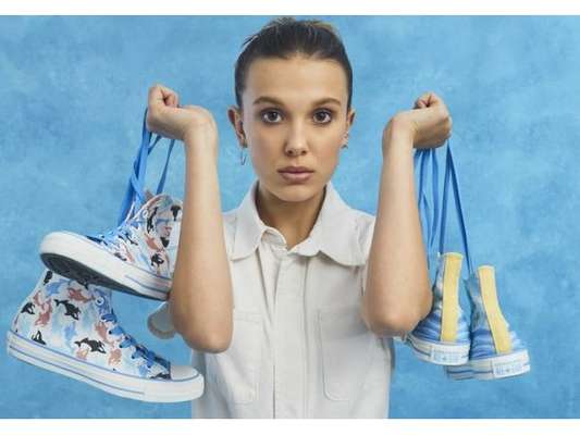 Millie Bobby Brown fecha parceria com a Converse e lança sua própria linha de tênis