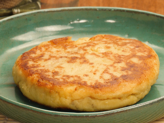 Pão de batata de frigideira fácil