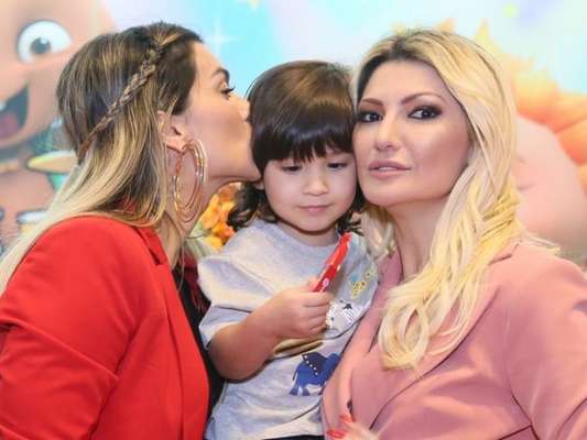 Kelly Key curtiu a festa de aniversário de Salvatore neste domingo, 21 de julho de 2019