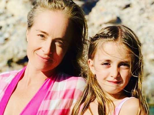 Angélica filma reação de Eva ao vê-la no filme 'Trapalhões na Terra dos Monstros', em 10 de agosto de 2019