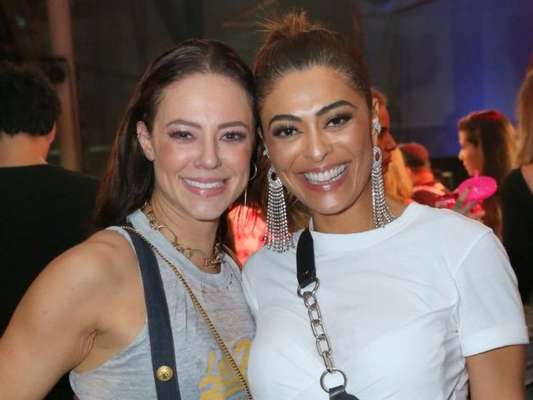 Paolla Oliveira e Juliana Paes curtiram o Baile da Favorita no Rio de Janeiro neste sábado, 10 de agosto de 2019