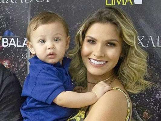 Mulher de Gusttavo Lima, Andressa Suita falou sobre a rotina com os filhos nesta terça-feira, 13 de agosto de 2019