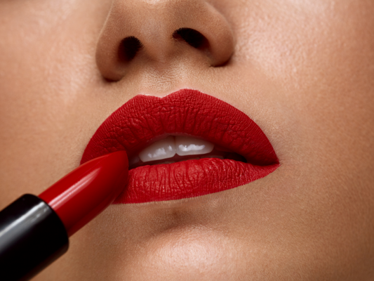 Batom vermelho matte: opção dá acabamento mais pigmentado e profissional