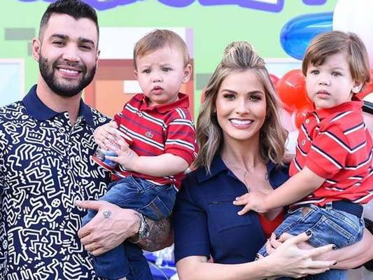 Gusttavo Lima decide detalhes da criação dos filhos junto com Andressa Suita