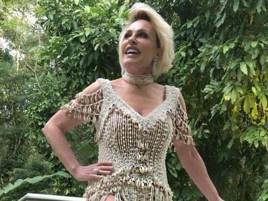 Ana Maria Braga usou vestido que estilista brasileira fez para Beyoncé nesta sexta-feira, 13 de setembro de 2019