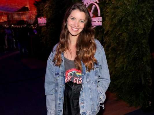 Nathalia Dill marcou presença no 2º dia de Rock in Rio neste sábado, 28 de setembro de 2019