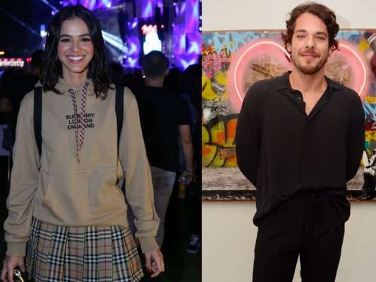 Vídeo de Bruna Marquezine e Gian LucaEwbank dando beijo no pescoço movimenta a web nesta quinta-feira, dia 03 de outubro de 2019