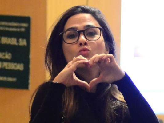 Grávida de 8 meses, Tatá Werneck mostrou 'reação' da filha ao ouvir possível nome