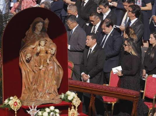 Canonização de Irmã Dulce - Vice-presidente Hamilton Mourão participa de cerimônia de canonização de Irmã Dulce; também integram comitiva presidentes do STF, da Câmara e do Senado