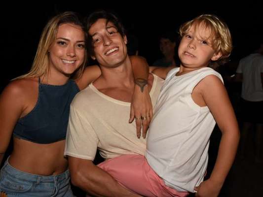 Vinicius Martinez diz que Neymar e Davi Lucco estão ansiosos para que o jogador conheça Valentin, em 19 de outubro de 2019