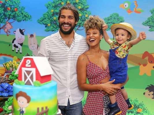 Sheron Menezzes comemora os 2 anos do filho, Benjamin, com festa, em 20 de outubro de 2019