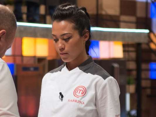 Em 'MasterChef', Sabrina é a terceira eliminada