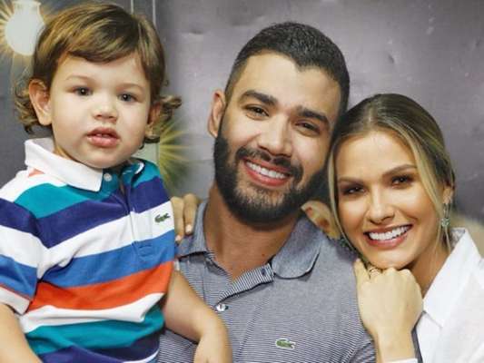 Gusttavo Lima recebeu pedido fofo do filho Gabriel, de 2 anos, em vídeo nesta quinta-feira, 7 de novembro de 2019