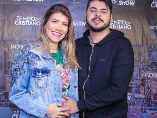 Mulher de Cristiano, dupla de Zé Neto, Paula Vaccari ganhou 3 kg com 6 meses de gravidez