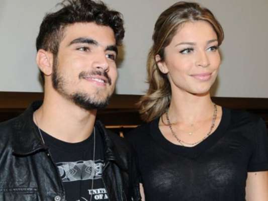 Grazi Massafera recebe comentário de Caio Castro em foto no Instagram, em 8 de dezembro de 2019