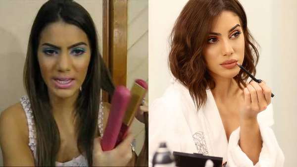 Camila Coelho - A blogueira de beleza Camila Coelho mudou bastante seu estilo: cores mais neutras na maquiagem, roupas mais comportadas e feição facial mais fina
