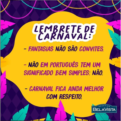 Dicas para um Carnaval sem assédio