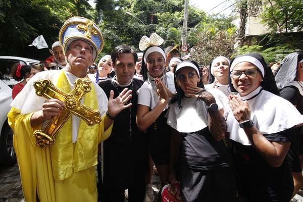 Bloco das Carmelitas agitou Rio de Janeiro.