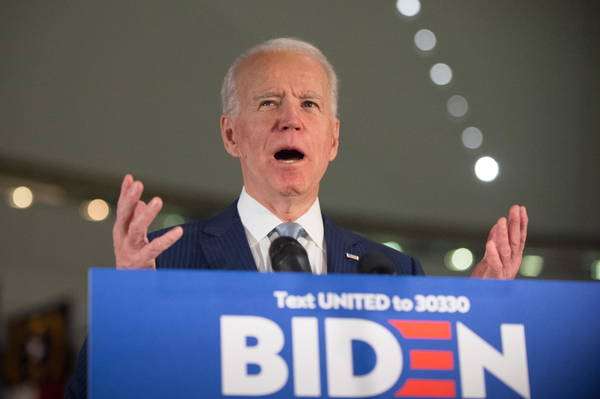 Democratic Candidate Joe Biden Speaks in Philadelphia, Pennsylvania