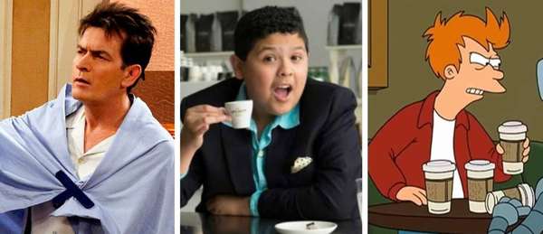 Fanáticos por café - O café é uma bebida tão consumida mundialmente que ganhou até um dia do calendário em sua homenagem: 14 de abril, o Dia do Café! Confira a seguir diversos personagens de séries de TV que são fanáticos por café!