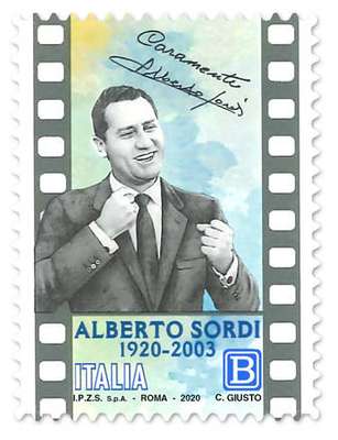 Alberto Sordi ganhou selo comemorativo por seu centenário