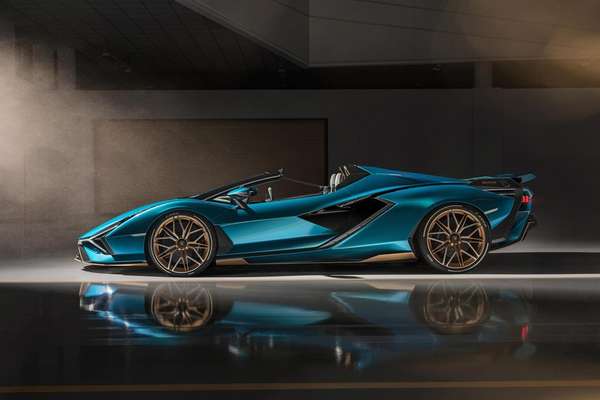 Lamborghini Sián Roadster V12 6.5 híbrido.