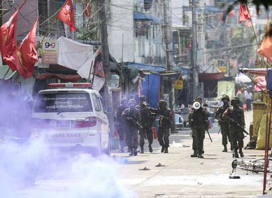 Repressão das forças de segurança aumenta dia após dia em Myanmar