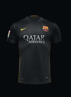 uniforme preto do barça