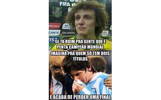 Argentina é vice e Brasil ameniza fiasco na Copa com memes